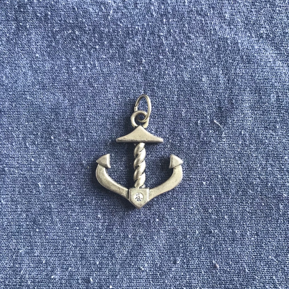 Anchor Pendant - Silver